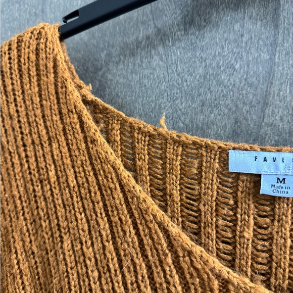 FAVLUX Mustard Sweater - Picture 4 of 7